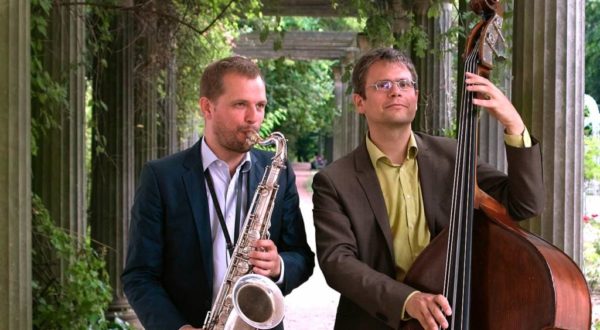 Jazzduo aus Berlin bei einer Hochzeit
