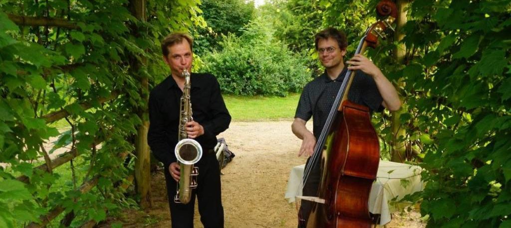 Jazzduo bei einer Hochzeit in Potsdam