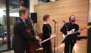 Jazzband aus Berlin spielt in Leipzig mit Sängerin