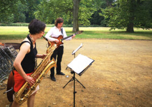 Jazztrio bei einer Hochzeit in Brandenburg