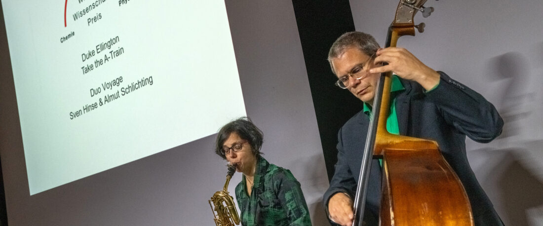 Jazz bei einer Preisverleihung an der FU Berlin