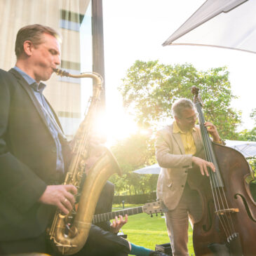 Jazztrio Berlin: Auftritt bei einem Jahresempfang in der Landesvertretung Rheinland-Pfalz