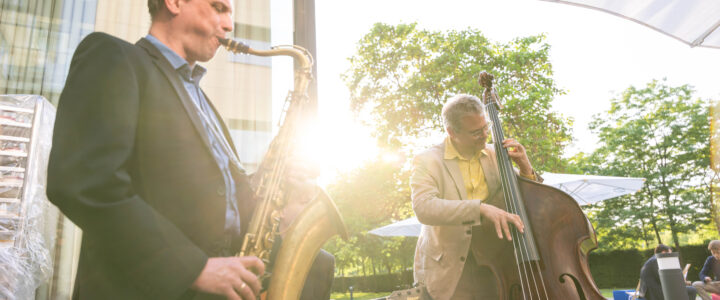 Jazztrio Berlin: Auftritt bei einem Jahresempfang in der Landesvertretung Rheinland-Pfalz Jazztrio Berlin: Auftritt bei einem Jahresempfang in der Landesvertretung Rheinland-Pfalz